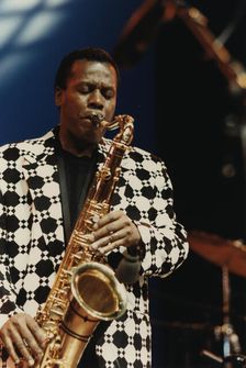 Wayne Shorter, North Sea Jazz Festival, Netherlands, 1992. Creator: Brian Foskett