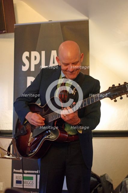 Wayne Wilkinson, Splash Point Jazz Club, Plough Inn, Rottingdean, East Sussex, 17 May 2019. Creator: Brian O'Connor.