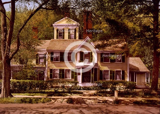 Wayside, the home of Hawthorne, Concord, c1901. Creator: Unknown.