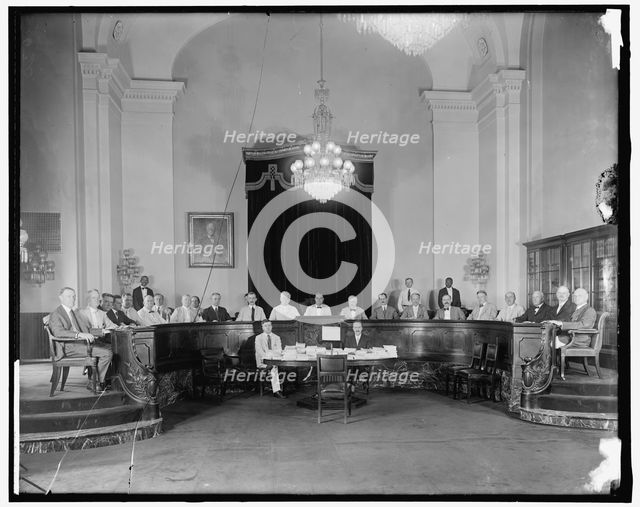 Ways and Means Committee, between 1910 and 1920. Creator: Harris & Ewing.