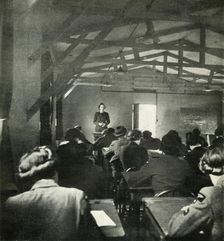 W.A.A.F. Officer Lectures c1943. Creator: Cecil Beaton