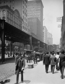 Wabash Avenue, Chicago, Ill., c1907. Creator: Unknown