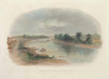 Wabash River, near Vincennes, Indiana, 1859. Creator: William Momberger