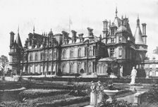 'Waddesdon Manor, The Country Seat of Baron Ferdinand De Rothschild to which The Queen has just pai Creator: Unknown