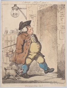 Waddling In!, August 1, 1799., August 1, 1799. Creator: Thomas Rowlandson