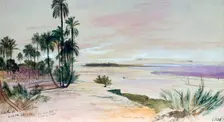 Wadi Halfeh 3rd Febuary 1867. Artist: Edward Lear