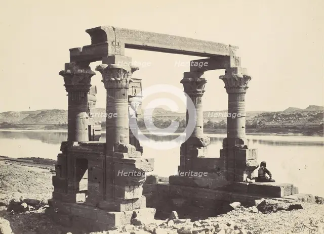 Wady Kardassy, Nubia, 1857. Creator: Francis Frith.