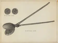 Wafer Iron, 1936. Creator: Raymond Manupelli