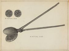 Wafer Iron, 1936. Creator: Raymond Manupelli