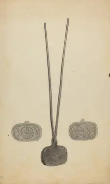 Wafer Irons, 1935/1942. Creator: Bernard Westmacott