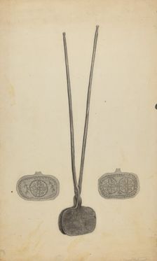 Wafer Irons, 1935/1942. Creator: Bernard Westmacott