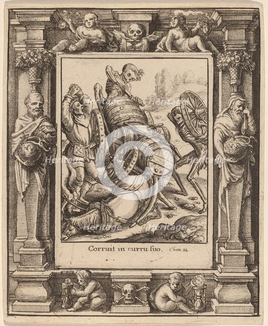 Waggoner, 1651. Creator: Wenceslaus Hollar.