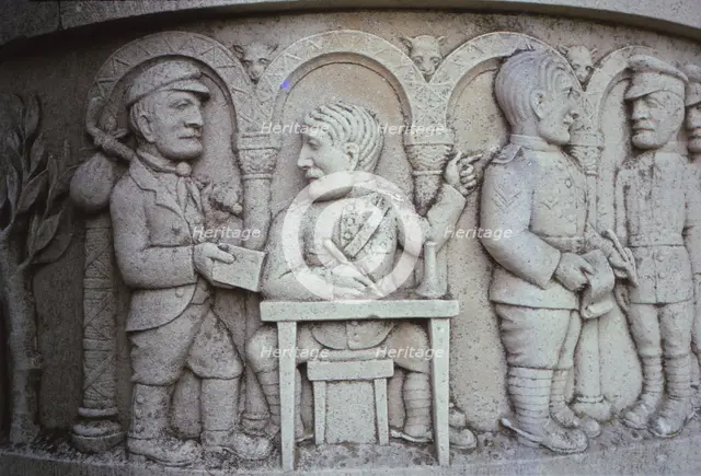 Waggoners Memorial, Sledmere, East Yorkshire, England, 20th century.