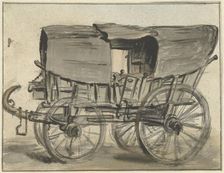 Wagon, 1770-1825. Creator: Simon Andreas Krausz
