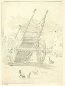 Wagon and Poultry, n.d. Creator: Henry Stacy Marks