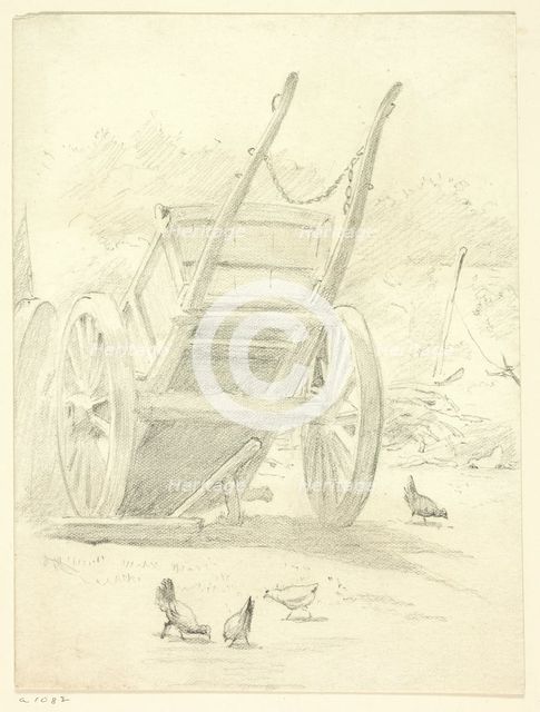 Wagon and Poultry, n.d. Creator: Henry Stacy Marks.
