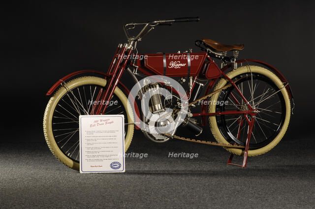 Wagner belt drive single 1911. Artist: Simon Clay.