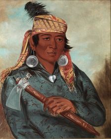 Wáh-pe-say, The White, 1830. Creator: George Catlin