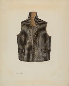 Waistcoat, 1935/1942. Creator: Nancy Crimi