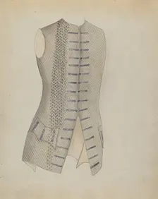 Waistcoat, 1935/1942. Creator: Unknown