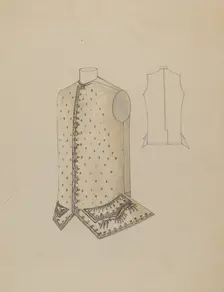 Waistcoat, 1935/1942. Creator: Unknown