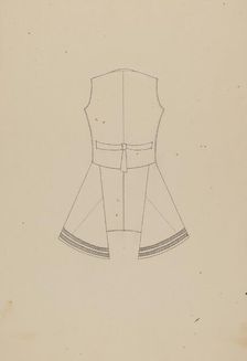Waistcoat, c. 1937. Creator: Louis Maldarelli