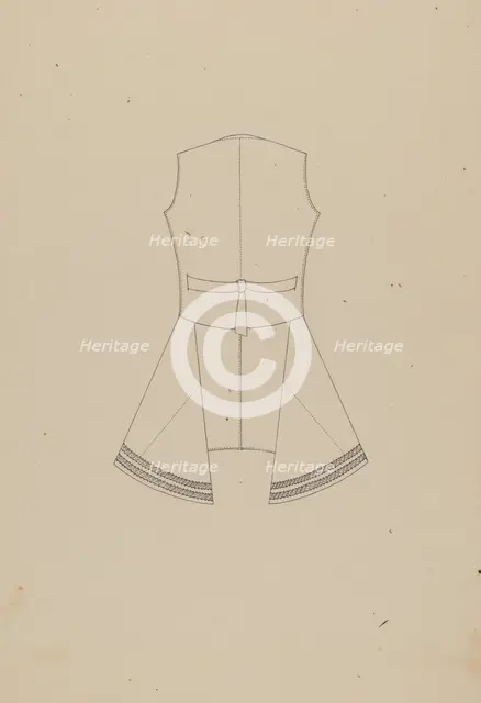 Waistcoat, c. 1937. Creator: Louis Maldarelli.