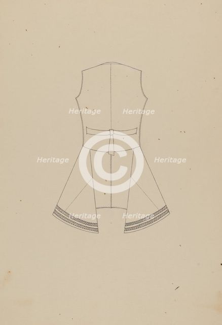 Waistcoat, c. 1937. Creator: Louis Maldarelli.