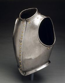 "Waistcoat" Cuirass (Combined Breast and Backplates), c. 1580. Creator: Unknown