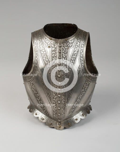 Waistcoat Cuirass, Milan, c. 1570—c.1580. Creator: Unknown.
