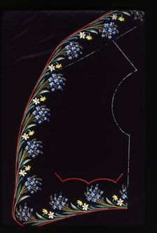 Waistcoat Design, England, 1830s/40s. Creator: Unknown
