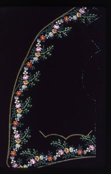 Waistcoat Design, England, 1830s/40s. Creator: Unknown