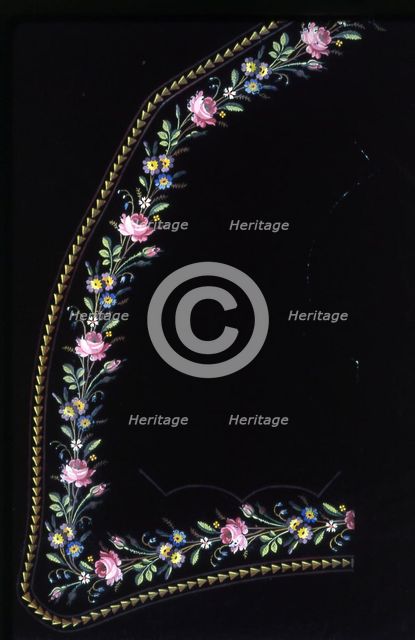 Waistcoat Design, England, 1830s/40s. Creator: Unknown.