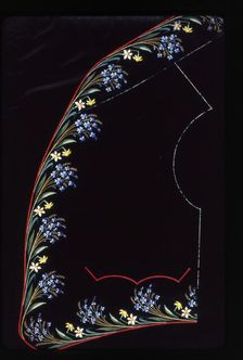 Waistcoat Design, England, 1830s/40s. Creator: Unknown