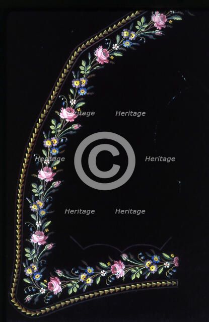 Waistcoat Design, England, 1830s/40s. Creator: Unknown.