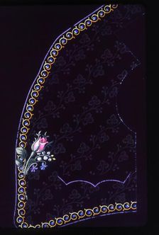 Waistcoat Design, England, 1830s/40s. Creator: Unknown