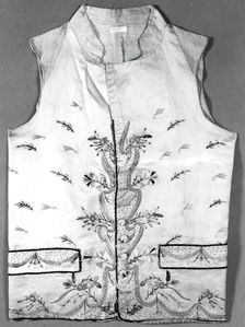 Waistcoat, England, 1750/1800. Creator: Unknown