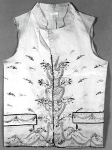 Waistcoat, England, 1750/1800. Creator: Unknown