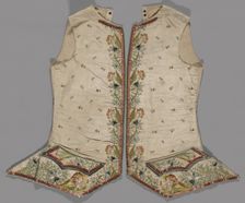 Waistcoat, France, 1750/1800. Creator: Unknown