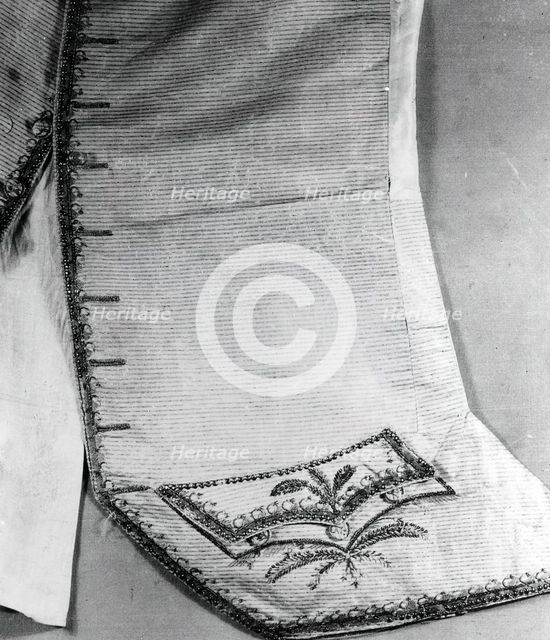 Waistcoat, France, 1775/1800. Creator: Unknown.
