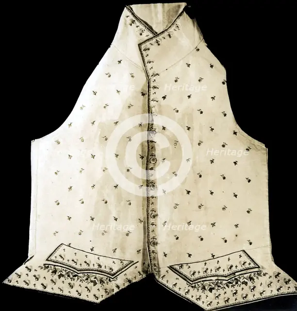 Waistcoat, France, 18th century. Creator: Unknown.