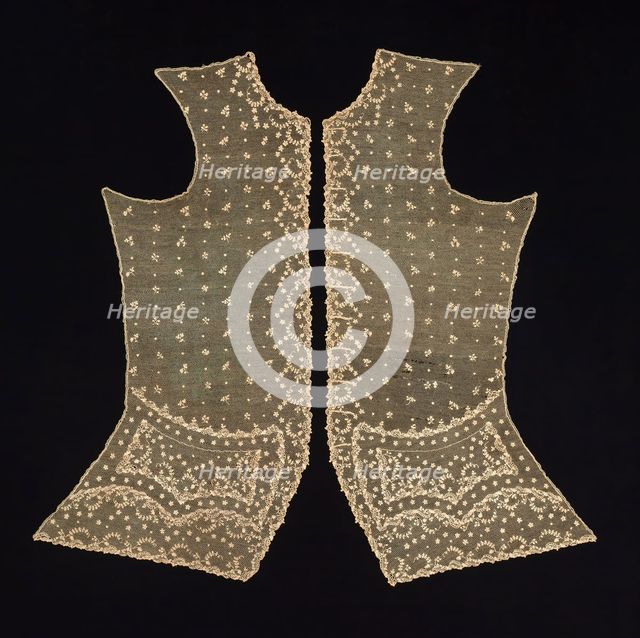 Waistcoat, French, third quarter 18th century. Creator: Unknown.