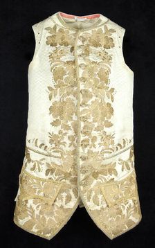 Waistcoat, probably Spanish, 1750-70. Creator: Unknown