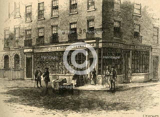 'Waithman's Shop', (1897). Creator: Unknown.