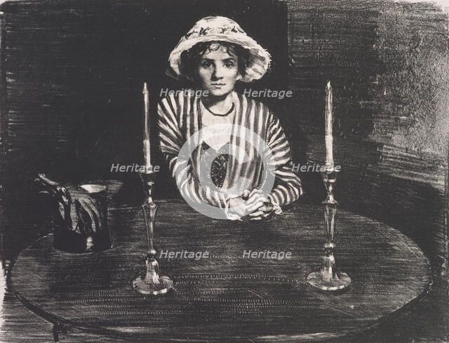 Waiting, 1914. Creator: John Copley.