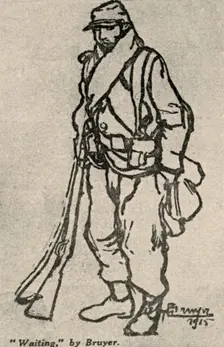 Waiting 1915, (1924). Creator: Bruyer