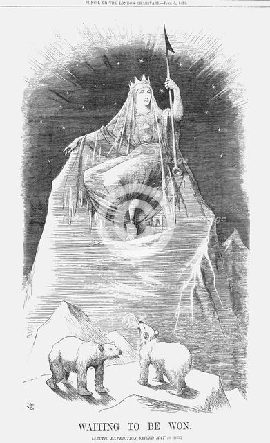 'Waiting to be Won', 1875. Creator: Joseph Swain.
