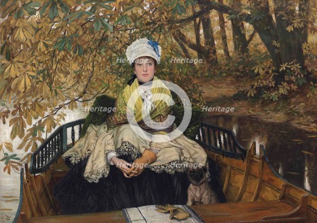 Waiting (also known as In the Shallows), Early 1870s. Creator: Tissot, James Jacques Joseph (1836-1902).