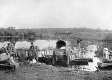 Waiting at the ferry, Paraguay, 1911