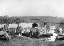 Waiting at the ferry, Paraguay, 1911